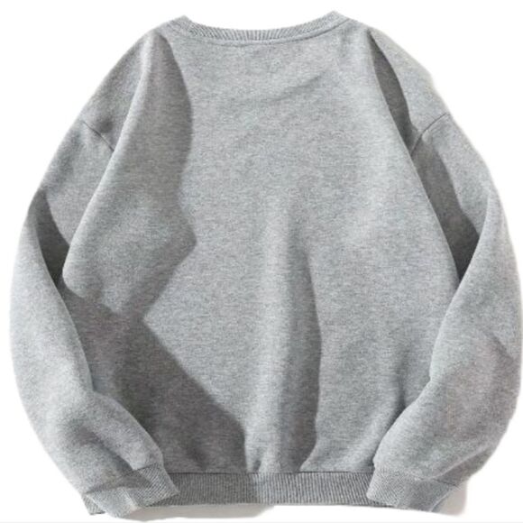 Abstract skull printed sweatshirt sz medium - Picture 2 of 2